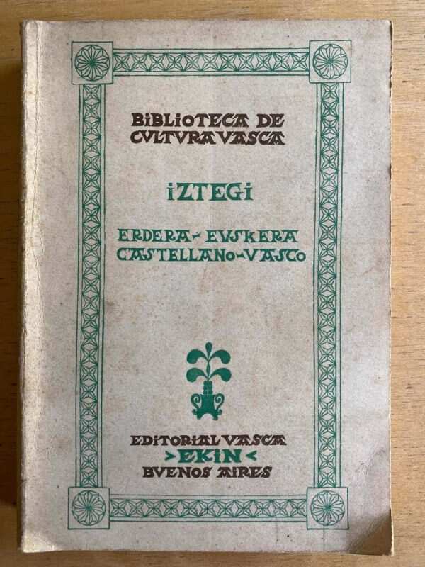 Erdera - Euskera (castellano - Vasco) - Iztegi (e2)