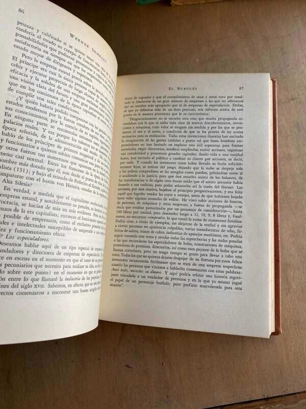 El Burgues. Contribucion A La Historia Moral E- Sombart (a5) - Image 2