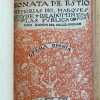 Sonata De Estio - Del Valle, Inclan (j5)