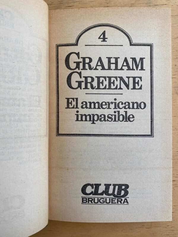 El Americano Impasible - Greene, Graham (g7) - Image 2