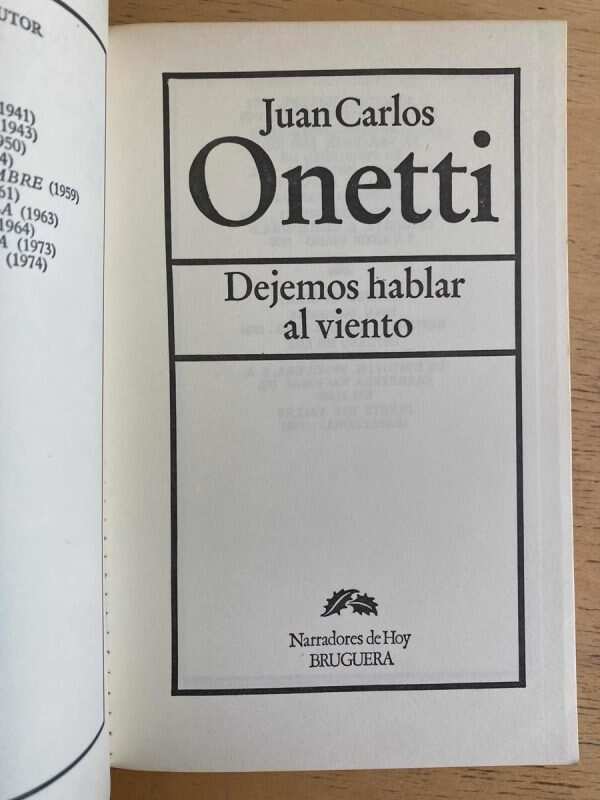 Dejemos Hablar Al Viento - Onetti, Juan Carlos (h1) - Image 2