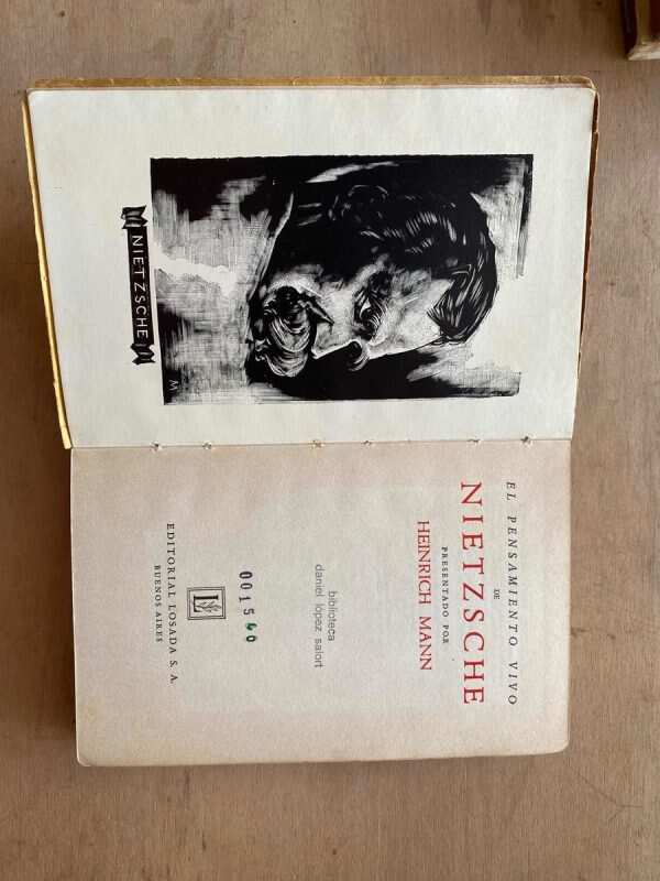El Pensamiento Vivo De Nietzsche - Mann, Heinrich (o3) - Image 2