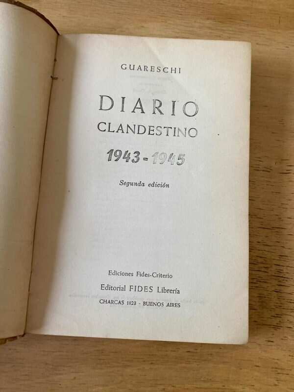 Diario Clandestino 1943 - 1945 - Guareschi (t6) - Image 3