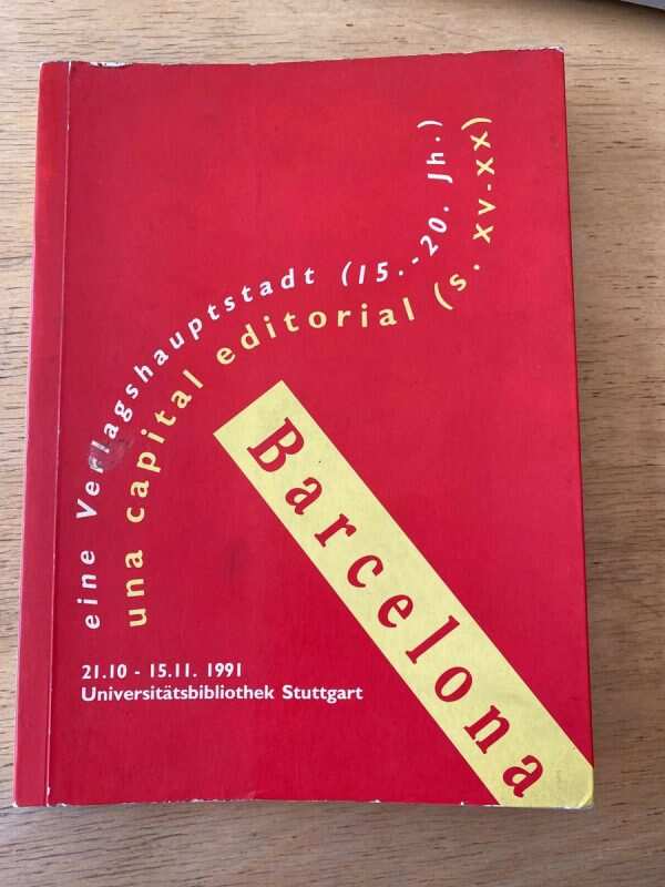 Barcelona. Una Capital Editorial texto Trilingue (X2)