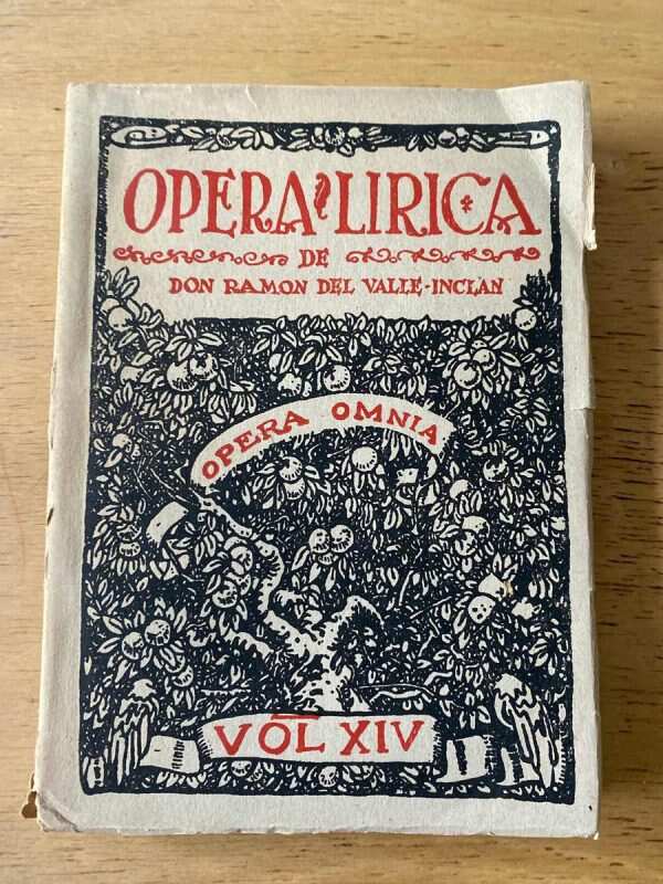 Opera Lirica - Del Valle Inclan (y1)
