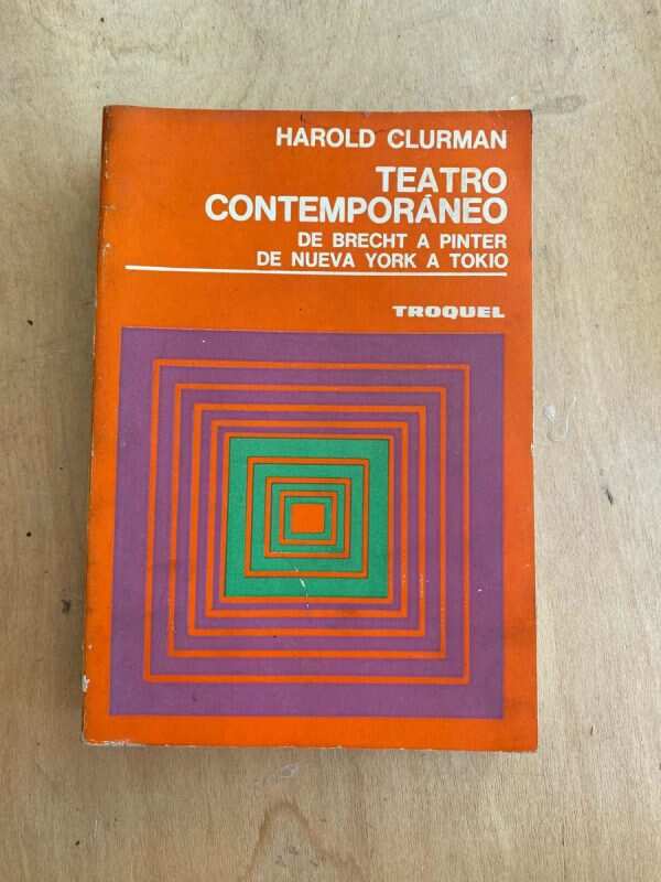 Teatro Contemporaneo. De Brecht A Pinter- Clurman (v1)