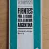 Fuentes Para El Estudio De La Literatura Argent- Becco (i3)