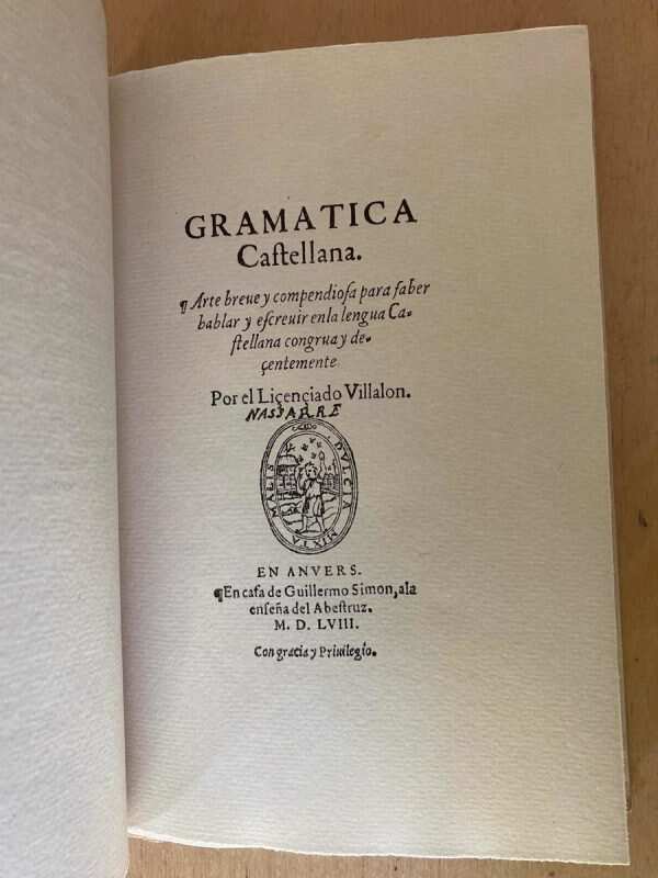 Gramatica Castellana - Villalon, (d2) - Image 3