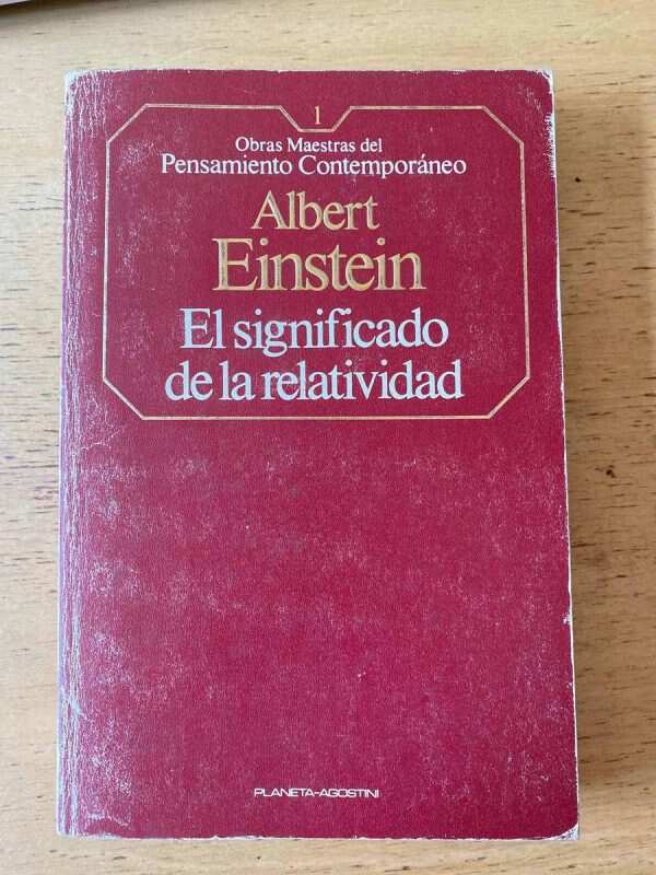 El Significado De La Relatividad - Einstein, Albert (s4)