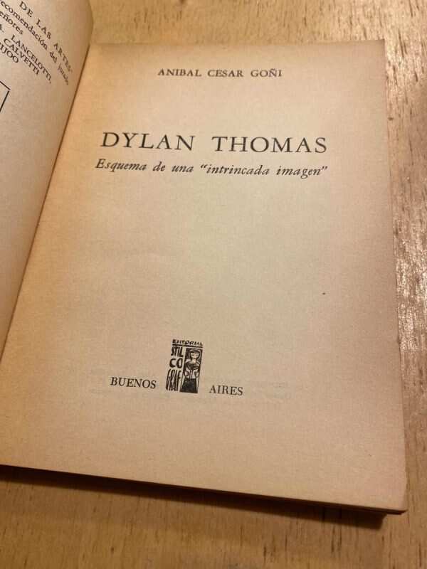 Dylan Thomas - Goñi, Anibal Cesar (C6) - Image 2