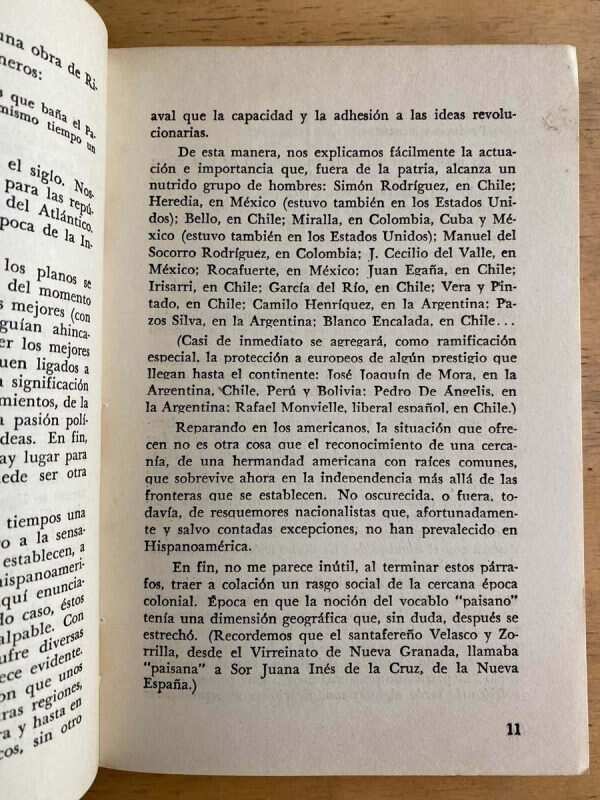 La Litertura De La Independencia Hispanoam - Carilla (k2) - Image 3
