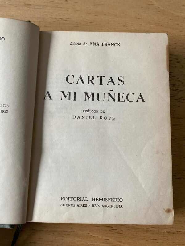 Cartas A Mi Muñeca - Franck, Ana (t3)