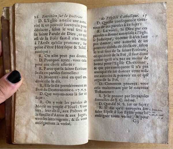 Entretiens Ou L´on Explique La Doctrine De L´eglise Cat(Ga) - Image 4
