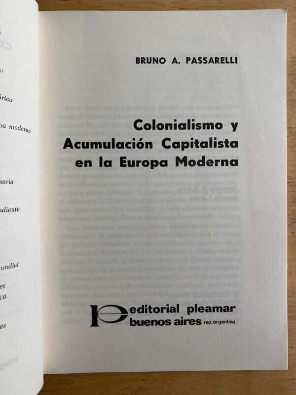 Colonialismo Y Acumulacion Capitalista En- Passarelli (h4) - Image 2