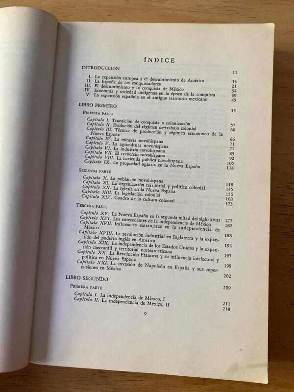 Historia Social Y Economica De Mexico - Cue Canovas (b6) - Image 3