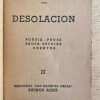 Desolacion - Mistral, Gabriela (a7) - Image 2