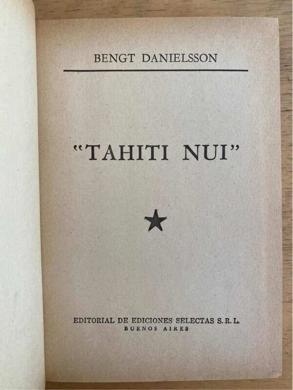 Tahiti Nui - Danielsson, Bengt (k3)