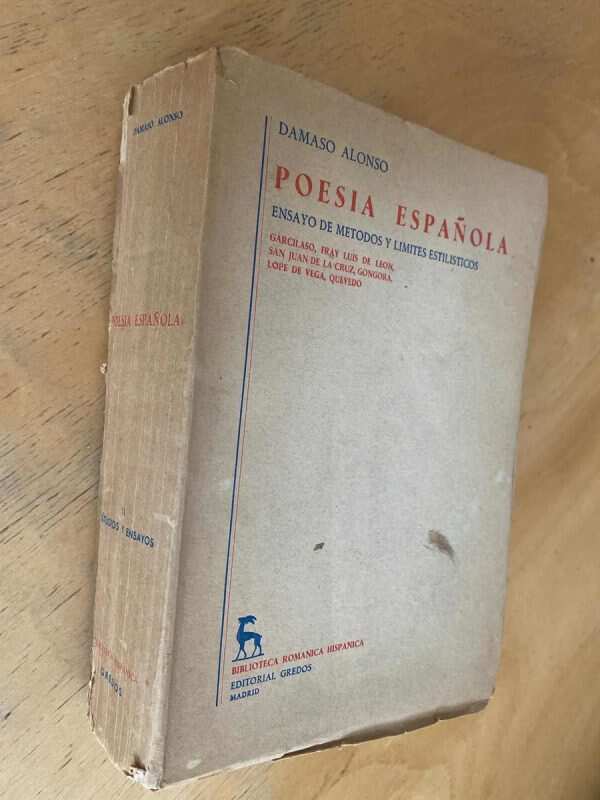 Poesia Española - Alonso, Damaso (k1) - Image 4