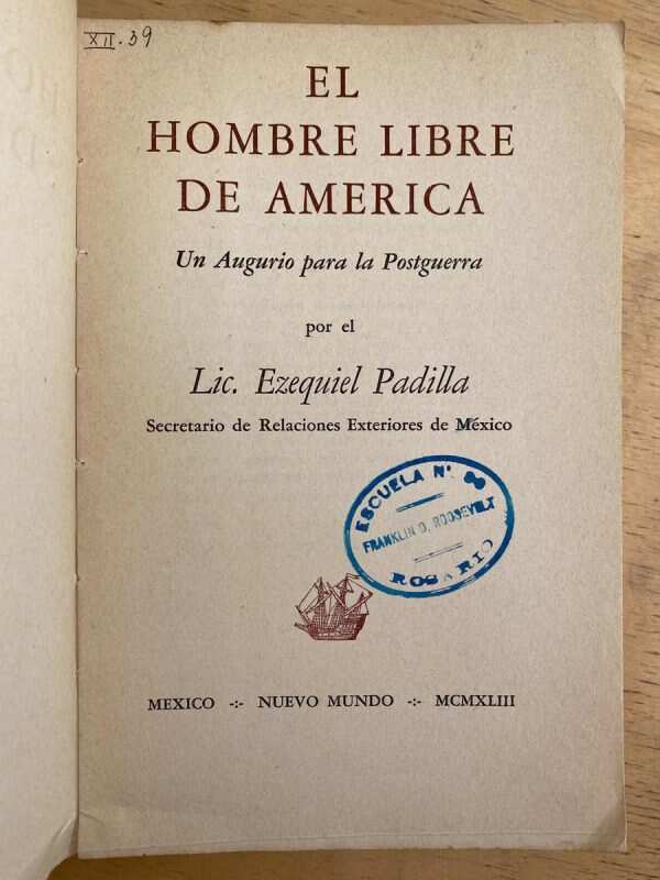 El Hombre Libre De America. Un Augurio Para La- Padilla (g7) - Image 2