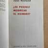 Es Posible Modificar El Hombre - Rostand, Jean (h1) - Image 2