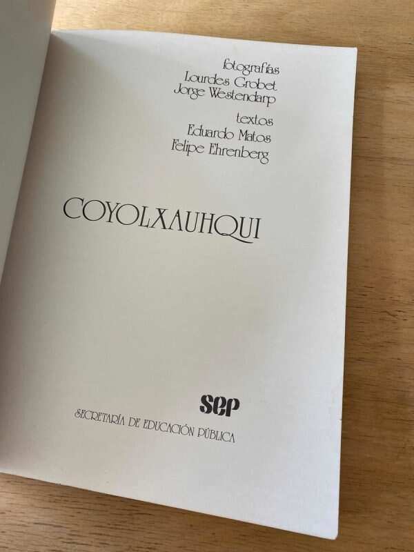 Coyolxauhqui - Eduardo Matos/felipe Ehrenberg - Grobet (y3) - Image 2