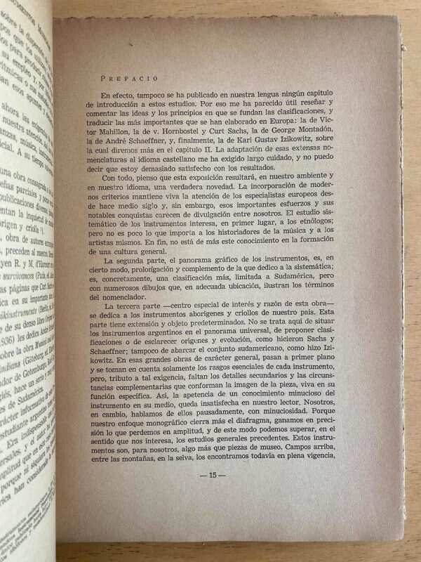 Los Instrumentos Musicales Aborigenes Y Criollos De Vega (C7 - Image 3