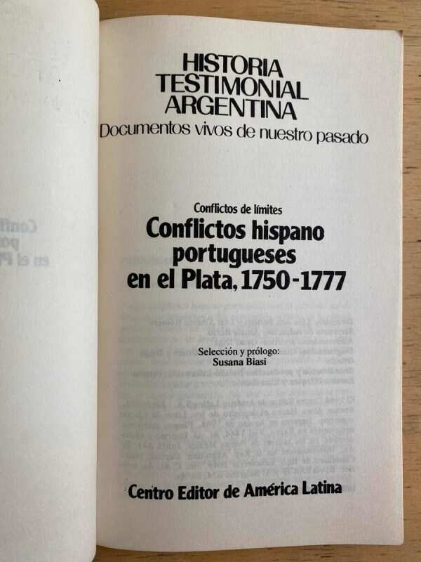 Conflictos Hispano Portugueses En El Plata - Biasi (g7) - Image 2
