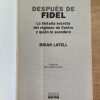 Despues De Fidel, Regimen De Castro - Latell (j2) - Image 2