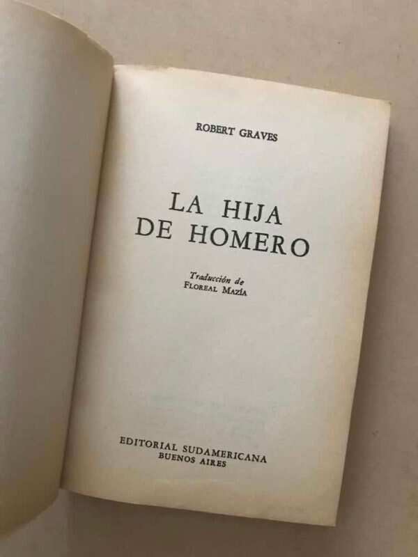 La Hija De Homero - Graves, Robert (p5) (p5) - Image 2