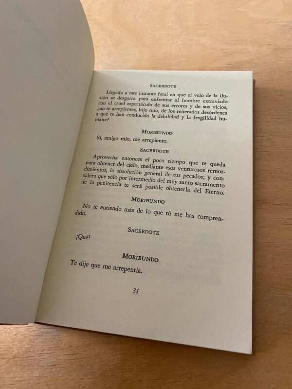 Dialogo Entre Un Sacerdote Y Un Moribu- Marques De Sade (F5) - Image 2