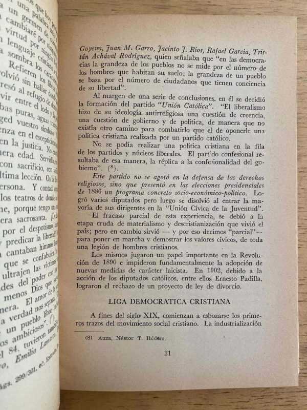 Democracia Cristiana En La Argentina - Parera, Ricardo (k6) - Image 3