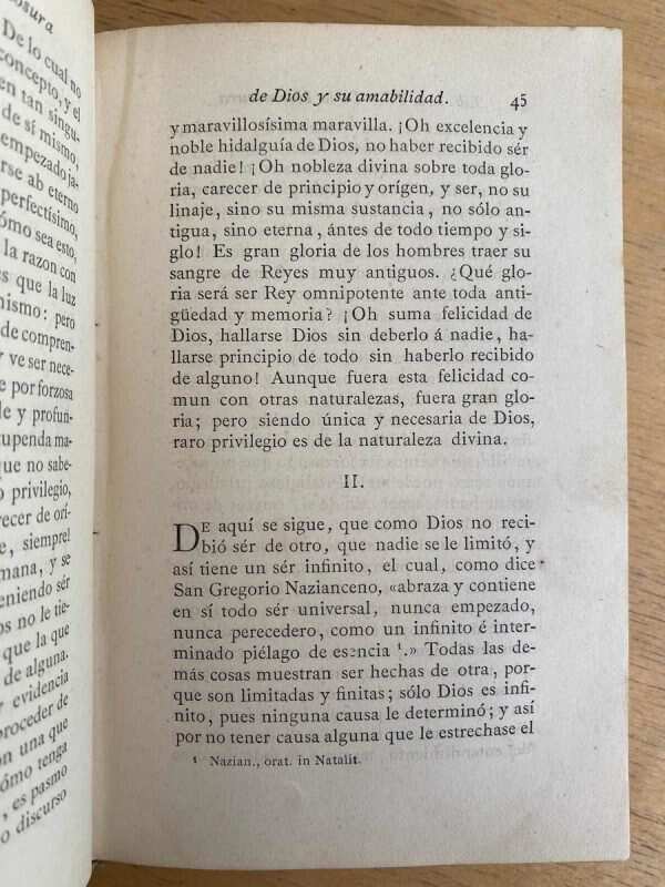 De La Hermosura De Dios Y Su Amabilidad - Nieremberg (F1) - Image 2