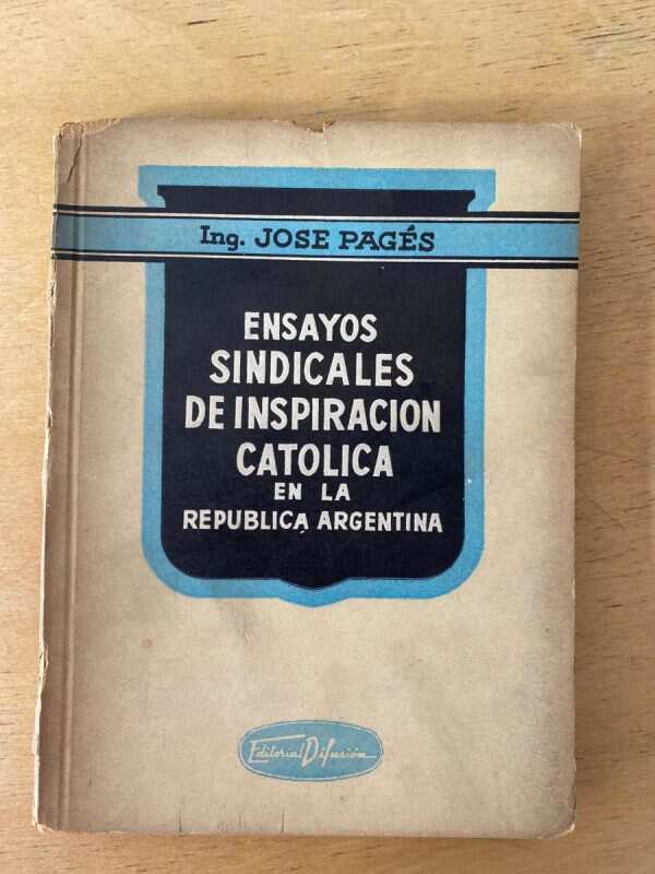 Ensayos Sindicales De Inspiracion Catolica En- Pages (Q4)