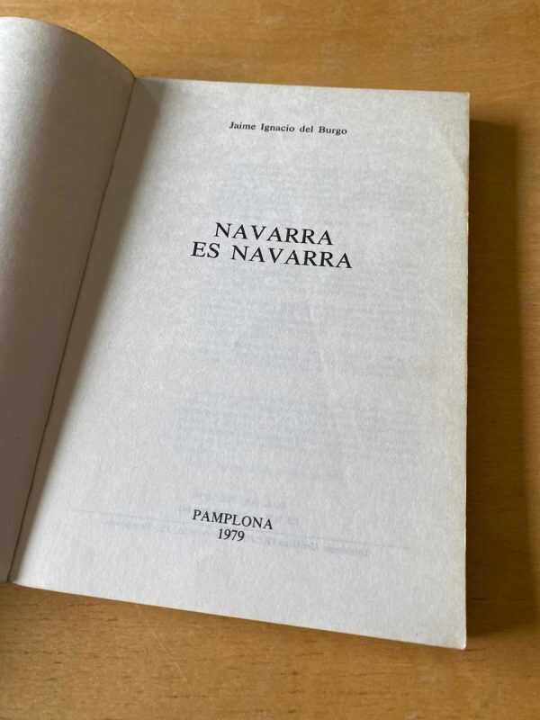 Navarra Es Navarra - Del Burgo, Jaime Ignacio (D6) - Image 2