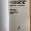 Psicologia Comunitaria Y Politicas Sociales - Alfaro; (j1) - Image 2