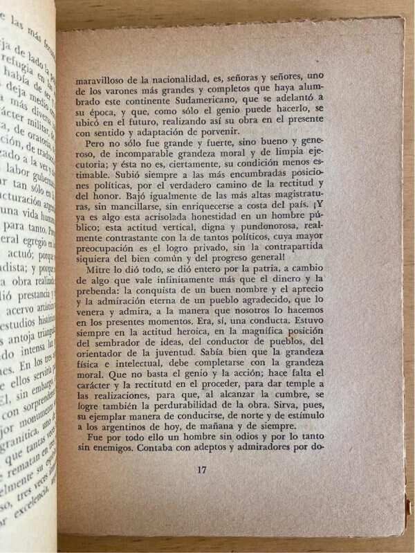 Bartolome Mitre Figura Continental - Prieto Del Egido (j5) - Image 3
