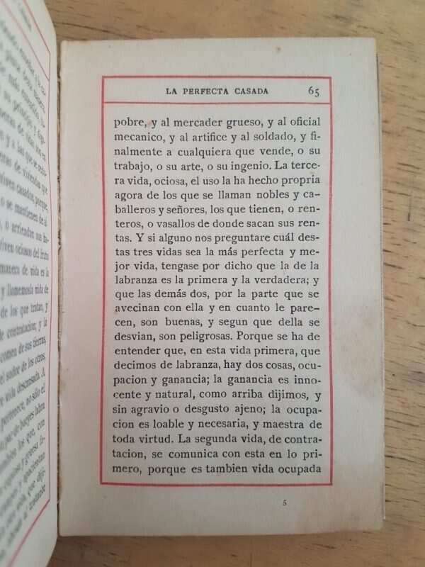La Perfecta Casada - Fray Luis De Leon (B1) - Image 3