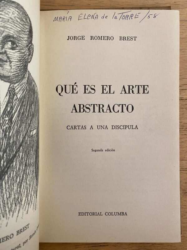 Que Es El Arte Abstracto - Romero Brest, Jorge (k6) - Image 2