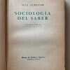 Sociologia Del Saber - Scheler, Max (A1)