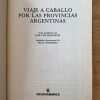 Viaje A Caballo Por Las Provincias Argentinas- Mac Cann (p6)