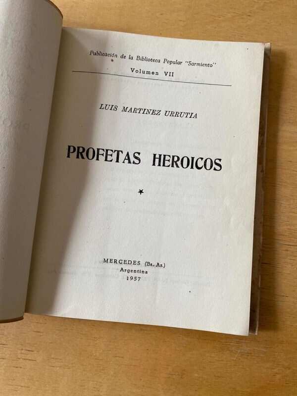 Profetas Heroicos - Martinez Urrutia, Luis (c3) - Image 3