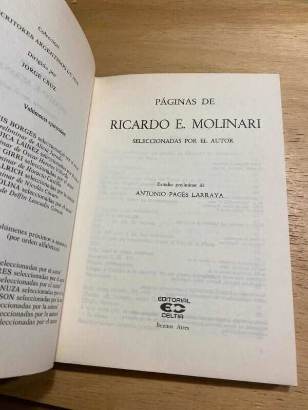 Paginas De Ricardo Molinari Seleccionadas Por El Autor (v2) - Image 2