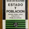 Estado Y Poblacion. Bases Para Una Politic- Villalpando (j3)