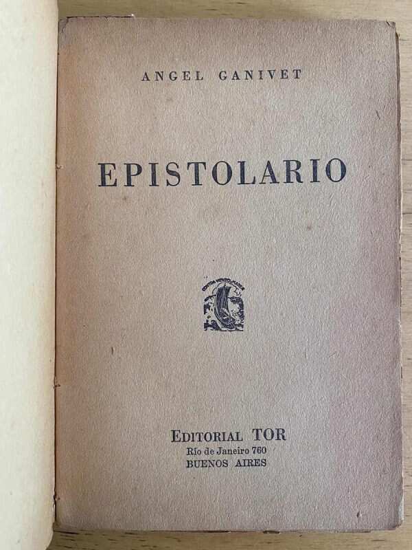 Epistolario - Ganivet, Angel (j5) - Image 2