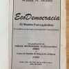 Ecodemocracia El Modelo Post Capitalista - Moore, W. (j1) - Image 2