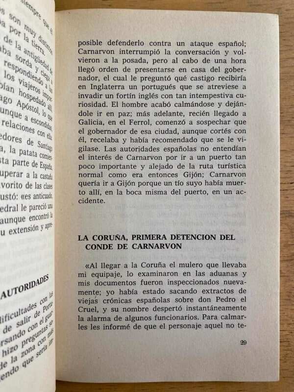 Viajes Por La Peninsula Iberica - Conde De Carnavon (g6) - Image 3