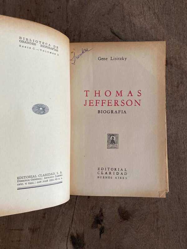 Thomas Jefferson - Lisitzky, Gene (A4) - Image 2