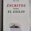 Escritos Sobre El Exilio - Aub, Max (D6)