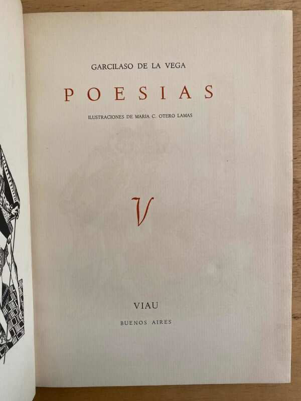 Poesias - Garcilaso De La Vega (G5)