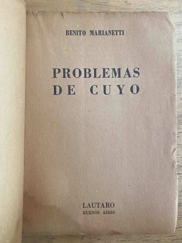 Problemas De Cuyo - Marianetti, Benito (j1) - Image 2